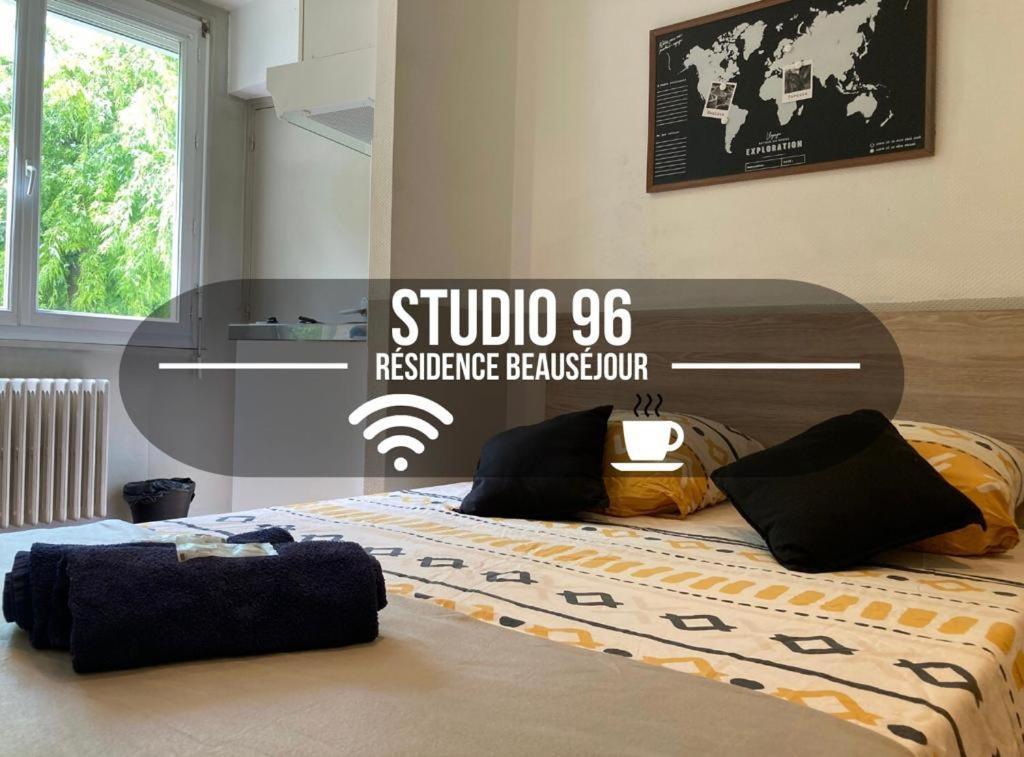 Studio 96 - Wi Fi Fibre - Residence Beausejour - Proche Centre Ville Troyes Kültér fotó
